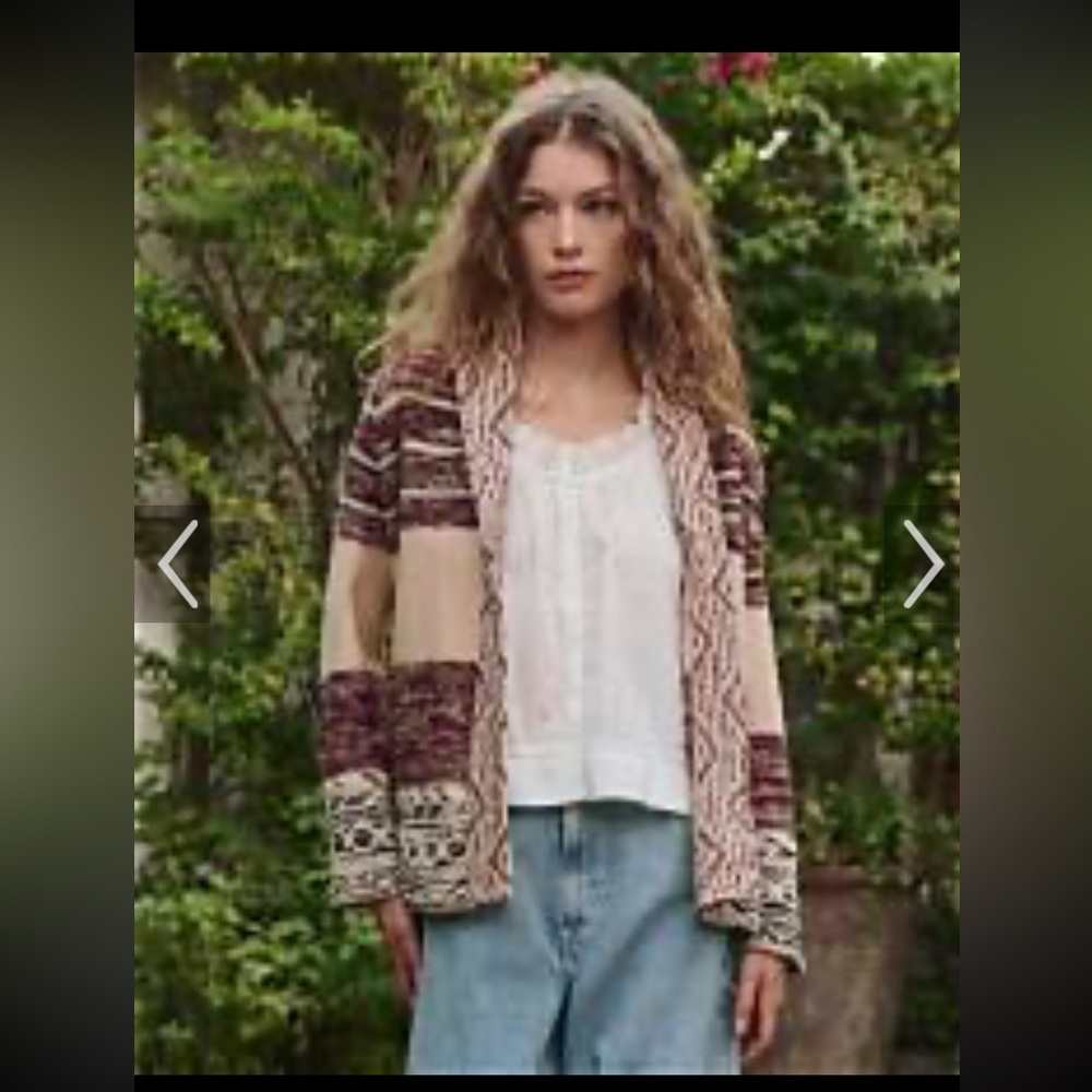 The Great Rusted Red Cardigan Size 0